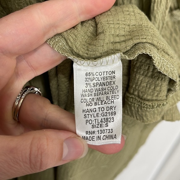 Long Sleeve Babydoll Dress With Ruffles - Picture 8 of 10